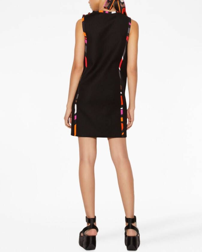 PUCCI Mini-jurk met print Zwart