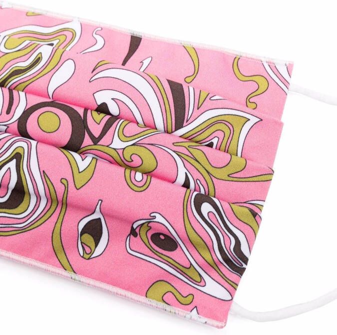 PUCCI Mondkapje met print Roze