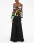 PUCCI Off-shoulder blouse Zwart - Thumbnail 4