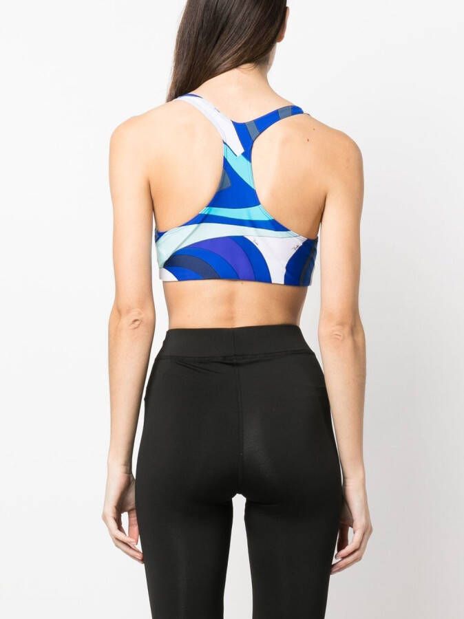 PUCCI Cropped top Blauw