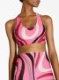 PUCCI Sport-bh met abstracte print Roze - Thumbnail 5