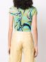 PUCCI T-shirt met print Groen - Thumbnail 4