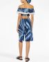 PUCCI Top met ruches Blauw - Thumbnail 4