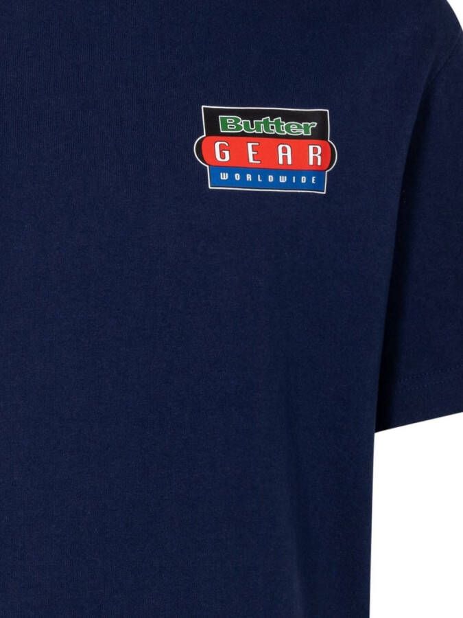 PUMA T-shirt met logoprint Blauw
