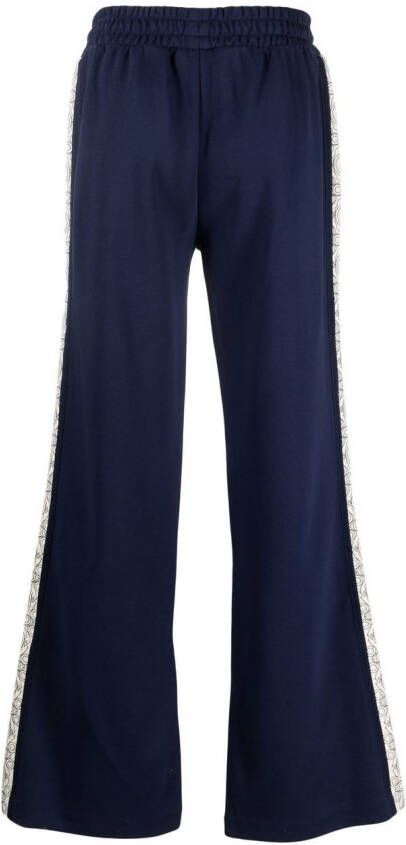 PUMA x Palomo T7 flared trainingsbroek Blauw