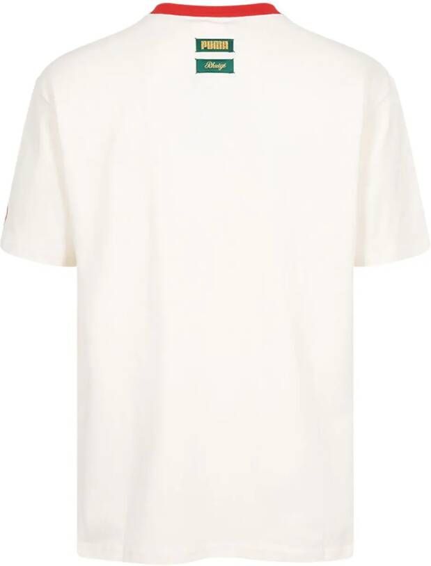 PUMA T-shirt met borduurwerk Wit