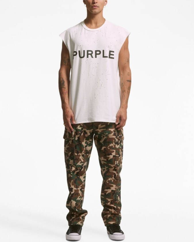 Purple Brand Cargo broek Bruin