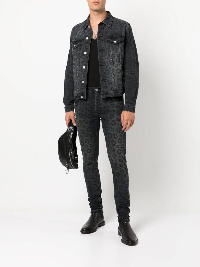 Purple Brand Denim jack Zwart