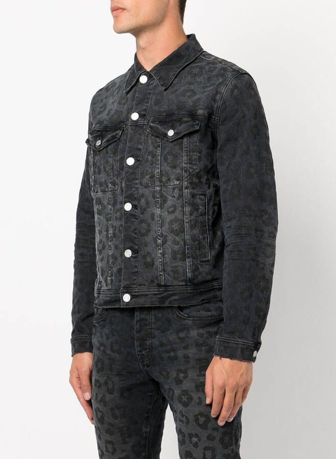 Purple Brand Denim jack Zwart