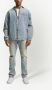 Purple Brand Denim shirtjack Blauw - Thumbnail 2