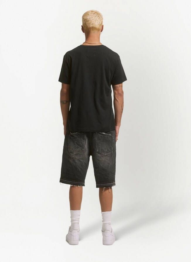 Purple Brand Denim shorts Zwart