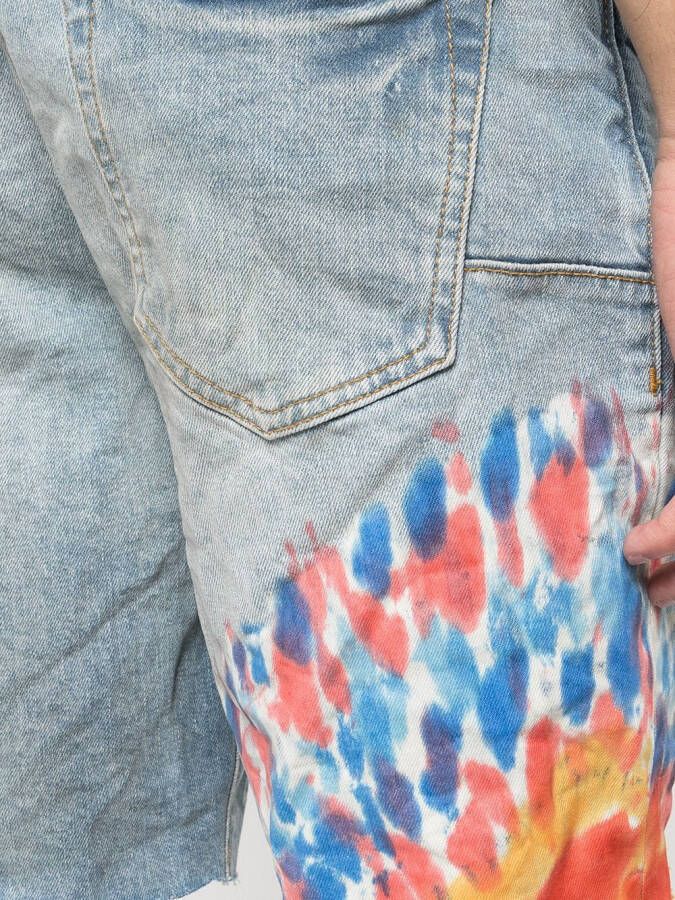 Purple Brand Denim shorts Blauw