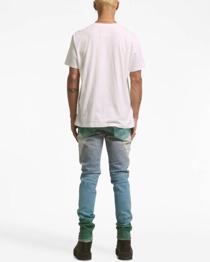 Purple Brand Jeans met vervaagd-effect Blauw