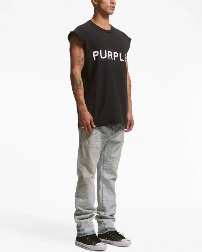 Purple Brand Mid waist jeans Blauw