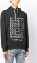 Purple Brand Hoodie met print Zwart - Thumbnail 3