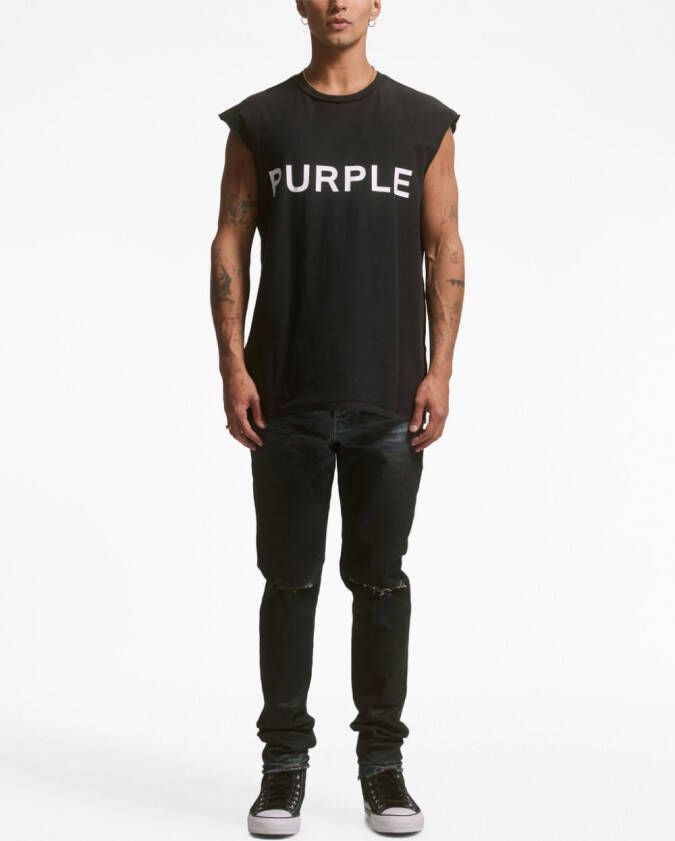 Purple Brand Jeans met kleurverloop Zwart