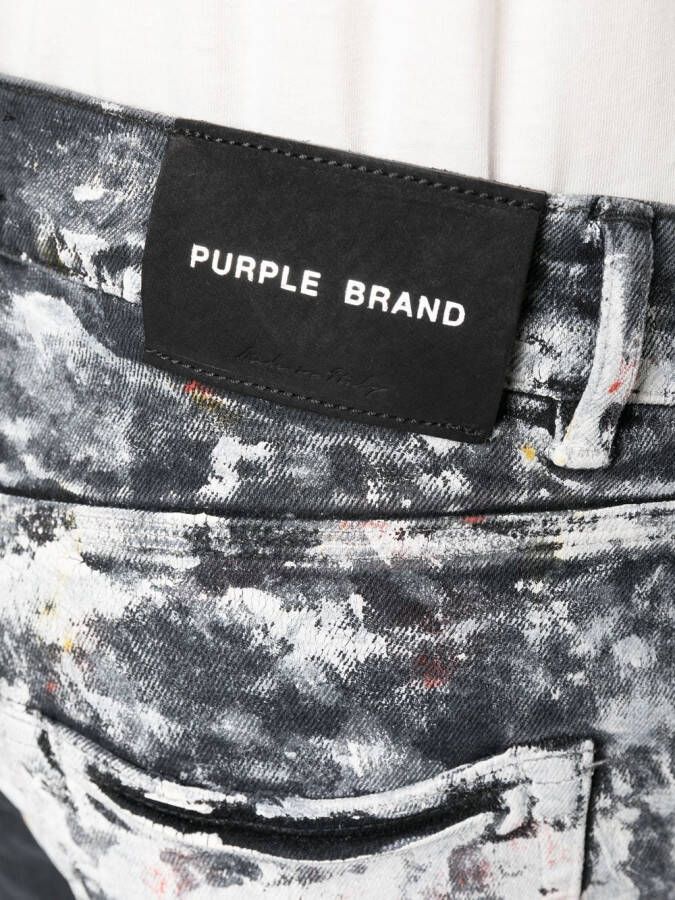 Purple Brand Slim-fit jeans Grijs
