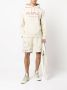 Purple Brand Hoodie met logoprint Beige - Thumbnail 2