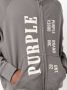 Purple Brand Hoodie met logoprint Grijs - Thumbnail 5