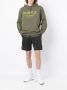 Purple Brand Hoodie met logoprint Groen - Thumbnail 2