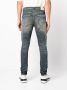 Purple Brand Jeans met verfprint Blauw - Thumbnail 4