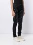 Purple Brand Jeans met verfspetters Zwart - Thumbnail 2