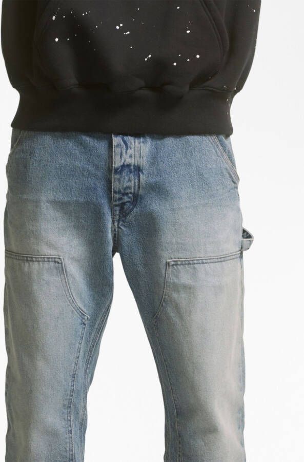 Purple Brand Jeans met vervaagd-effect Blauw