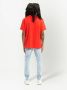 Purple Brand Katoenen T-shirt Oranje - Thumbnail 3