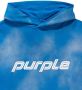 Purple Brand P410 Franse badstof hoodie Blauw - Thumbnail 2