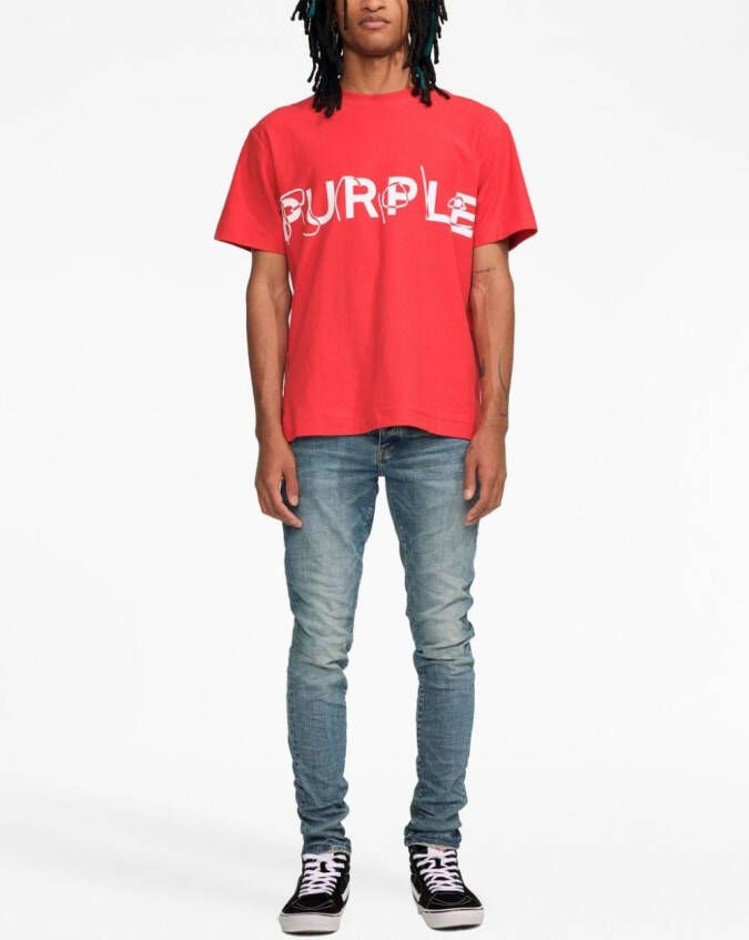 Purple Brand Skinny jeans Blauw