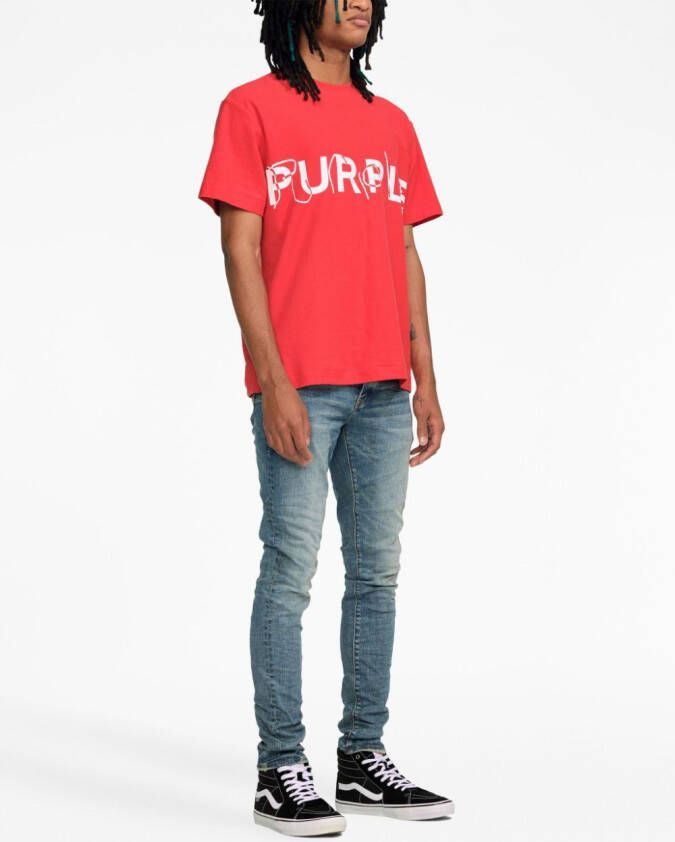 Purple Brand Skinny jeans Blauw