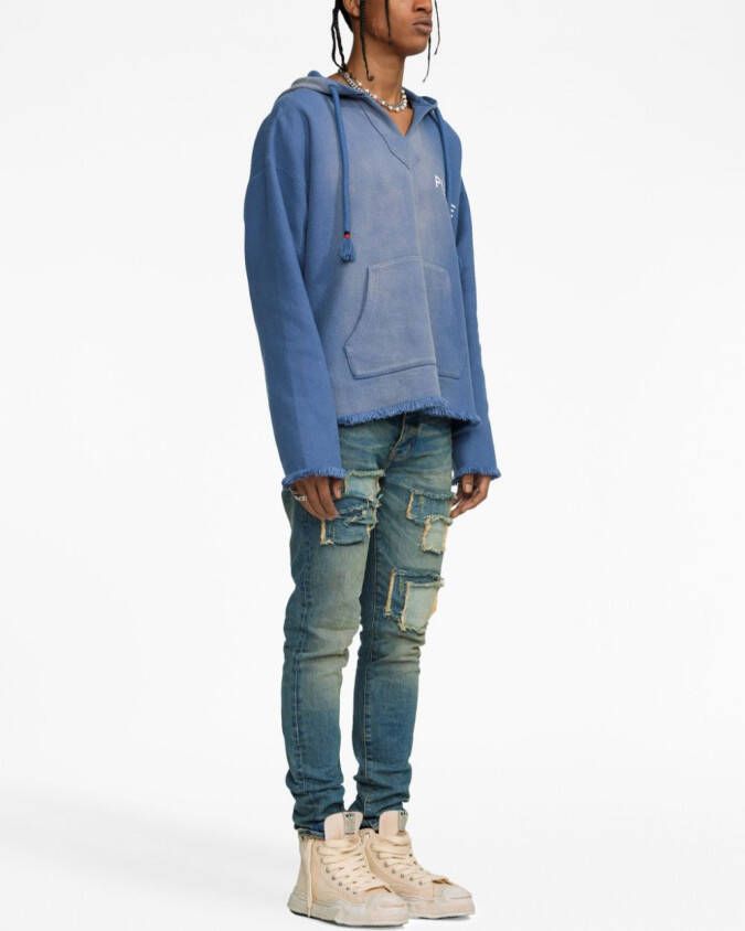 Purple Brand Skinny jeans Blauw