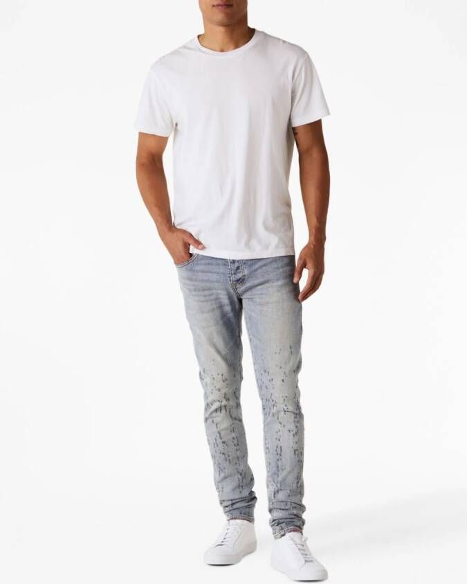 Purple Brand Skinny jeans Blauw
