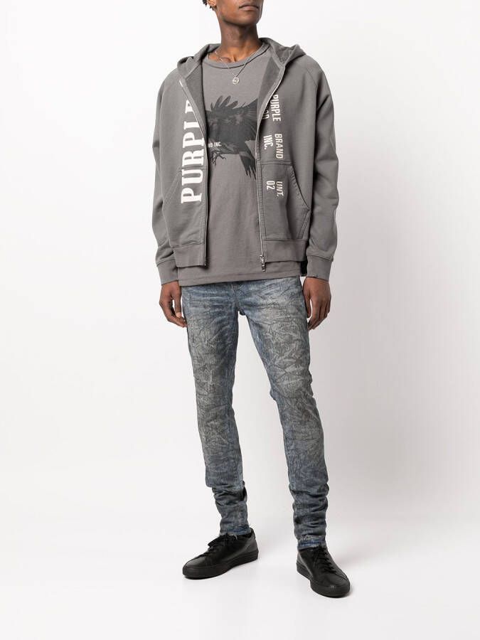 Purple Brand Skinny jeans Blauw