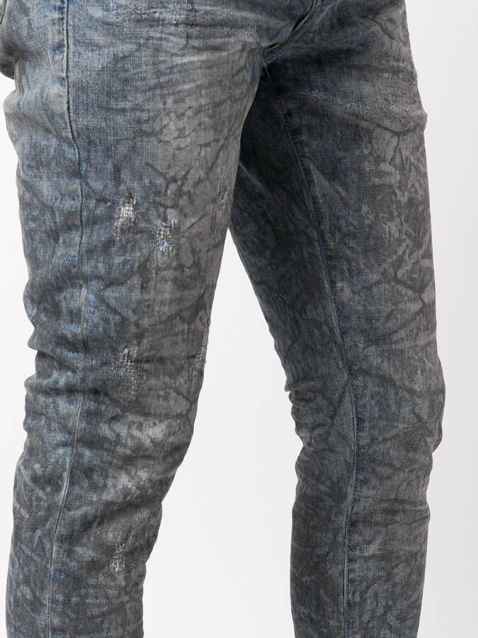 Purple Brand Skinny jeans Blauw