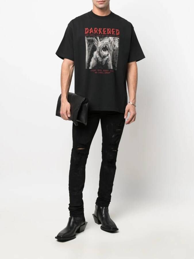 Purple Brand Skinny jeans Zwart