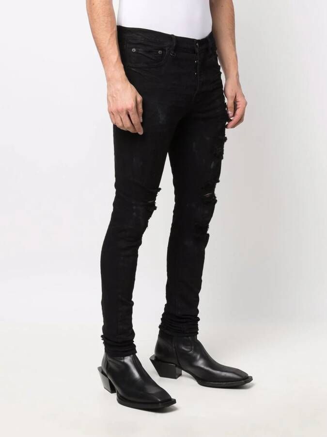 Purple Brand Skinny jeans Zwart