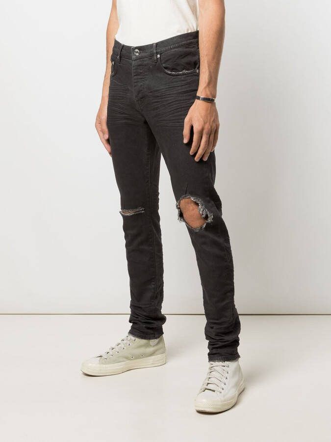 Purple Brand Slim-fit jeans Grijs