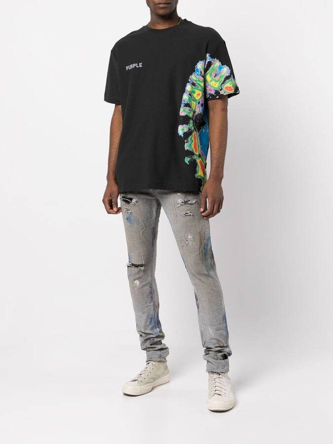 Purple Brand Slim-fit jeans Grijs