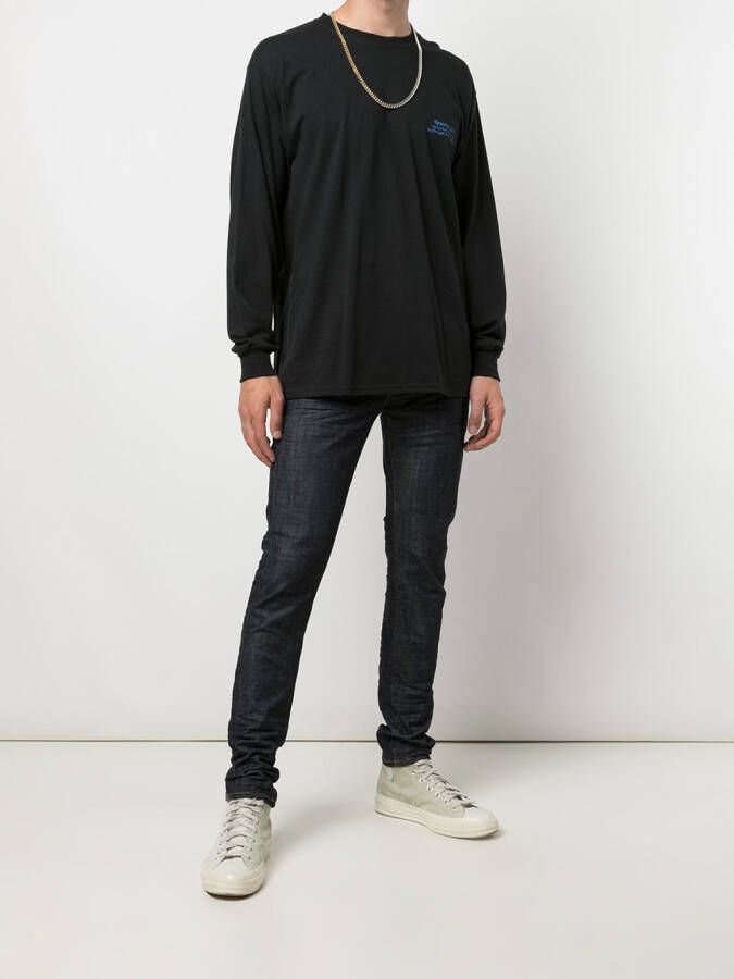 Purple Brand Slim-fit jeans Zwart