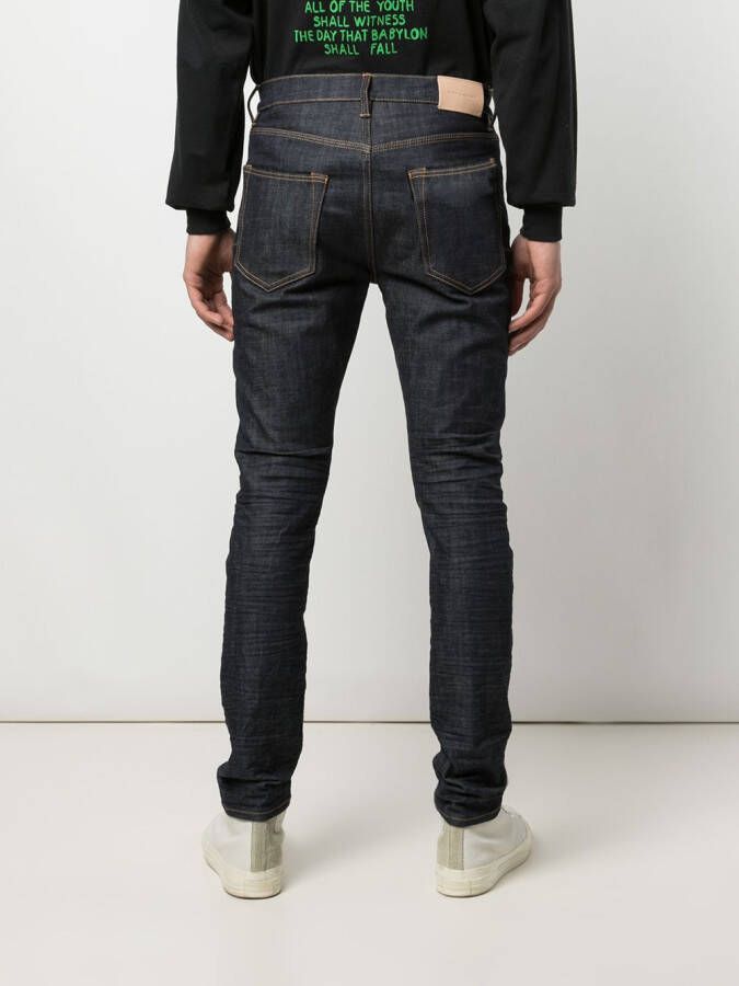 Purple Brand Slim-fit jeans Zwart