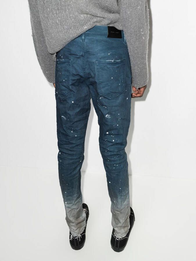 Purple Brand Straight jeans Blauw
