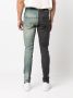 Purple Brand Tweekleurige jeans Blauw - Thumbnail 4