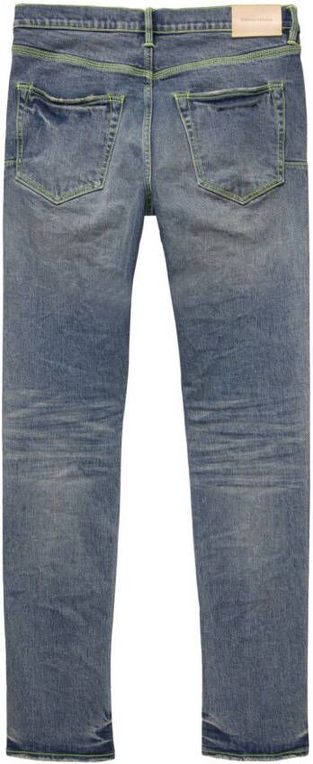 Purple Brand Jeans met gewassen-effect Blauw