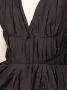 PushBUTTON Midi-jurk met V-hals Zwart - Thumbnail 5