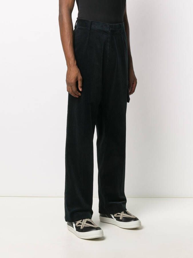 Qasimi Broek met logopatch Blauw