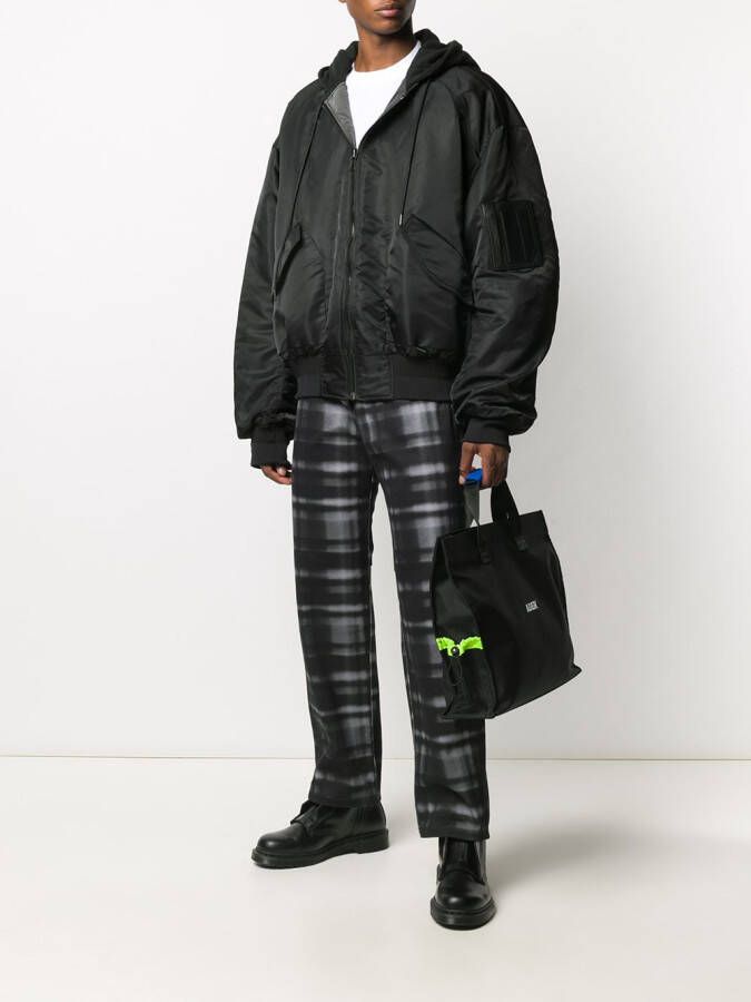 Qasimi Straight broek Zwart