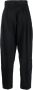 QUIRA Broek met geplooid detail Zwart - Thumbnail 2