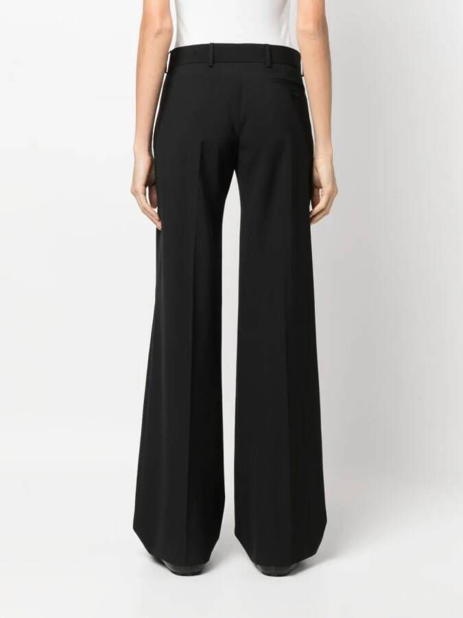 QUIRA Broek met wijde pijpen Zwart