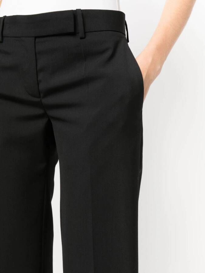 QUIRA Broek met wijde pijpen Zwart